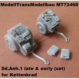 Sd.Anh.1 late & early (set) For Kettenkrad.