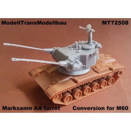 Marksman AA turret. Conversion for M60.
