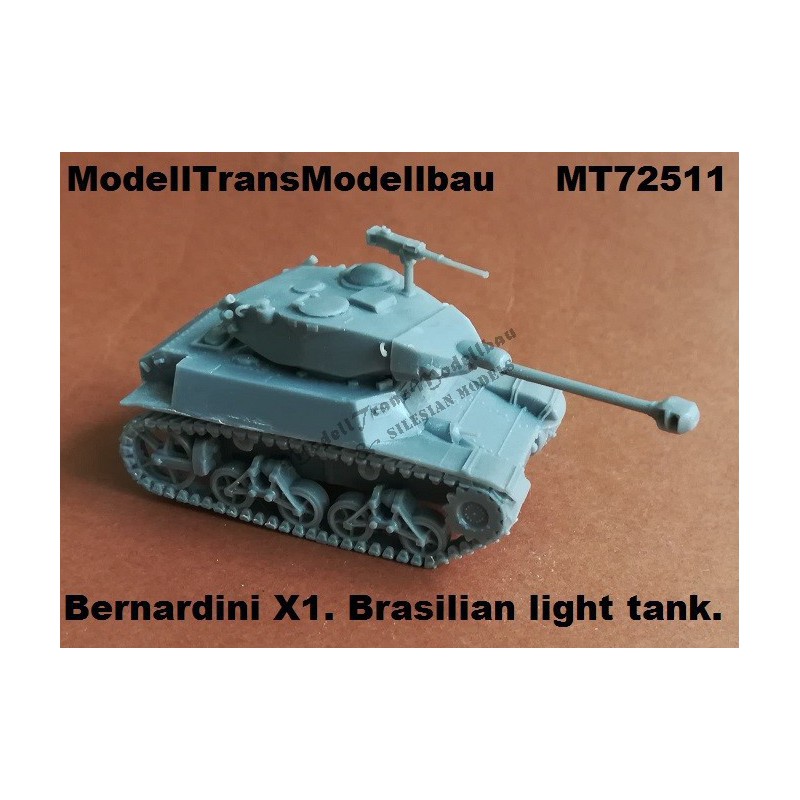 Bernardini X1. Brasilian light tank.