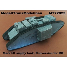 Mark I/II supply tank. Conversion for Master Box