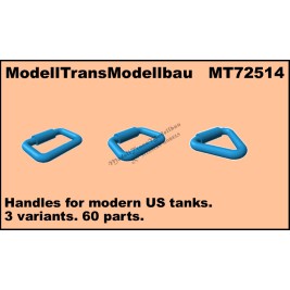 Handles for modern US tanks. 3 variants. 60 parts.