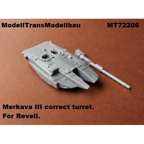 Merkava III correct turret.
