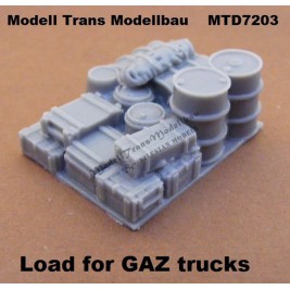 Load for GAZ trucks.