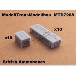 British Ammoboxes. 20 parts.