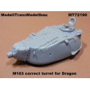 M103 correct turret.