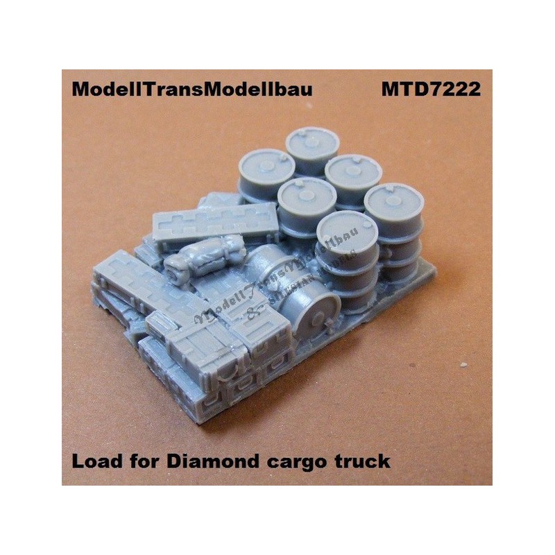 Load for Diamond cargo truck.