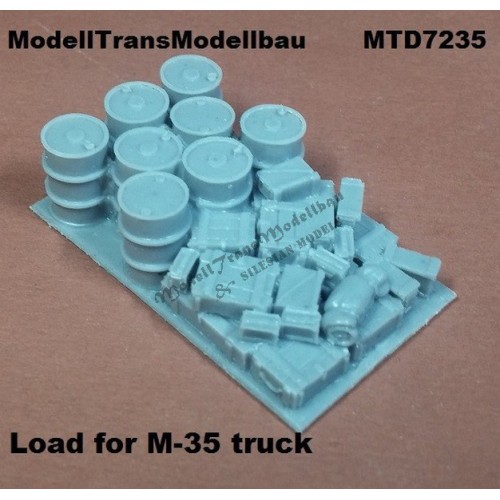 Load for M35 cargo track. For Academy.