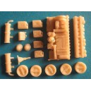 StuG III Ausf B/C/D stowage set (inkl. Parts for Afrika Korps)