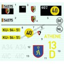 Leopard 1 early BE/NL  decals