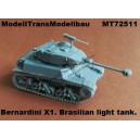 Bernardini X1. Brasilian light tank.