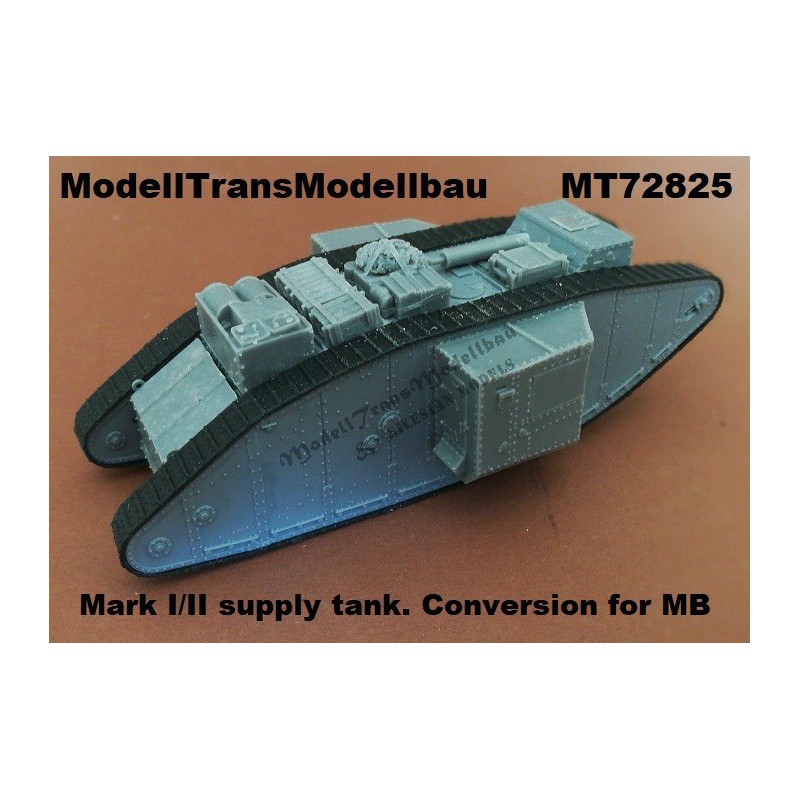 Mark I/II supply tank. Conversion for Master Box