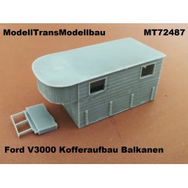 Ford V3000 Kofferaufbau. Balkanen. Conversion for IBG.