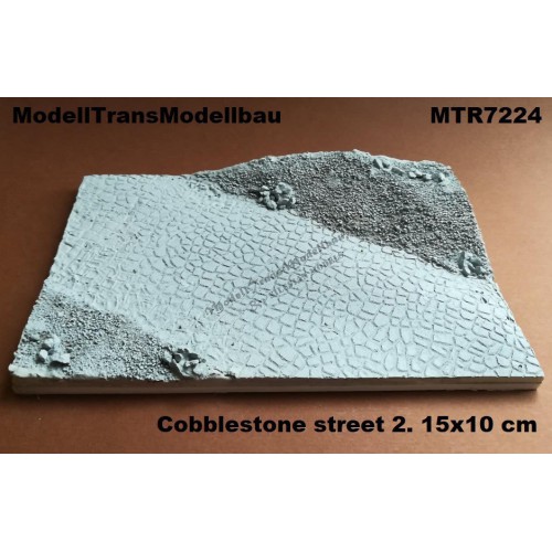Cobblestone street 2. 15x10 cm