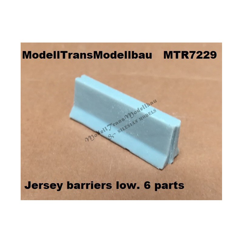 Jersey barriers low. (6 parts)
