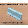 Jersey barriers low. (6 parts)
