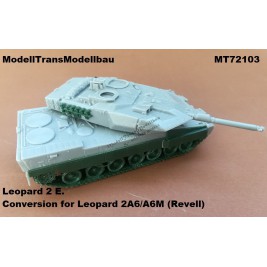 Leopard 2 E. Conversion for Leopard 2A6/A6M (Revell)