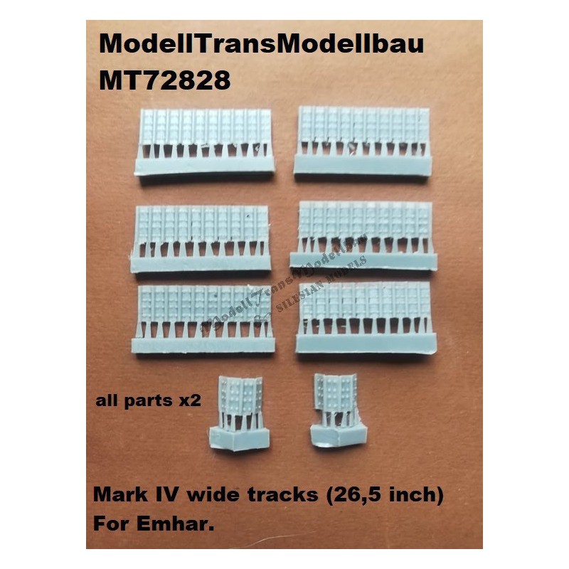 Mark IV wide tracks (26,5 inch).