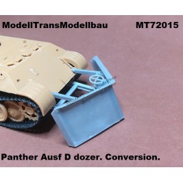 Panther Ausf D dozer. Conversion.
