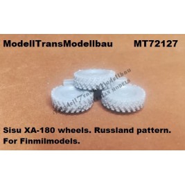 Sisu XA-180 wheels. Russland pattern.