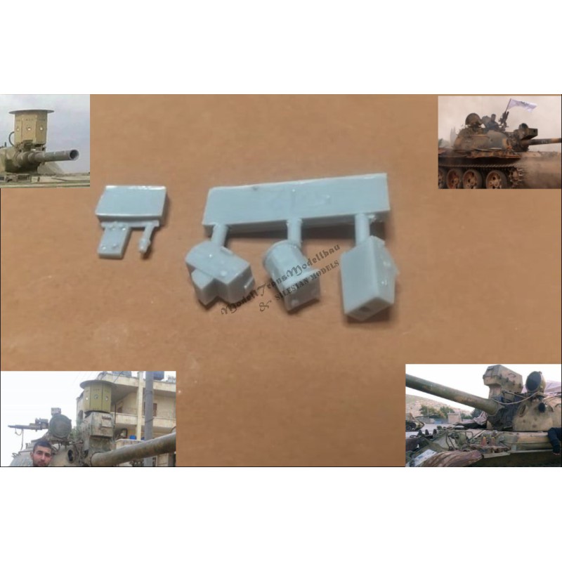 "Saphir" system & laser range finder. Syrian army.