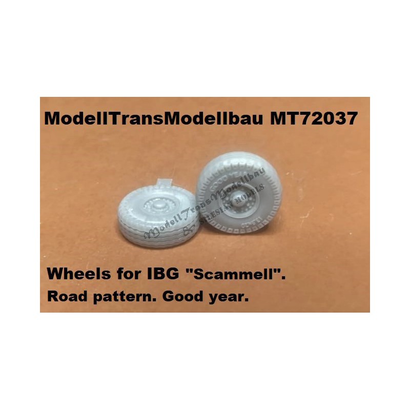 "Scammell".Road pattern. Goodyear.