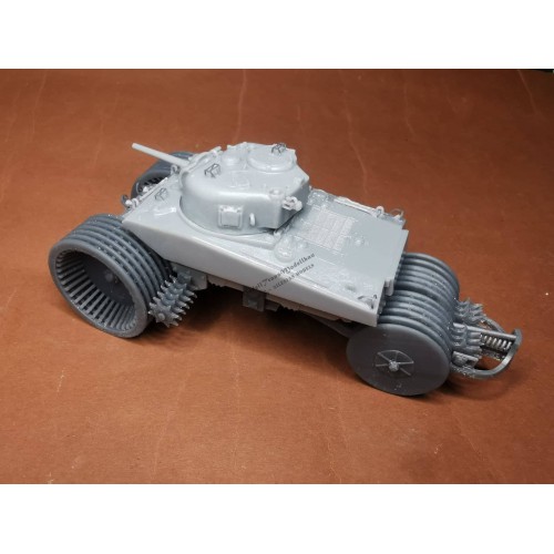 Sherman M4A2 T10.Mine Exploder