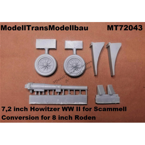 7,2 inch Howitzer WW II for Scammell