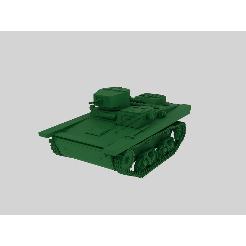 T-37A USSR light tank.