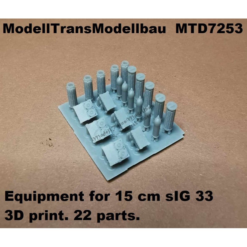 Equipment for 15 cm SiG 33.