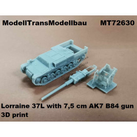 Lorraine 37L with 7,5 cm AK7 B84 gun