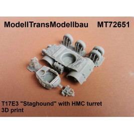 T17E3 "Staghound" with HMC turret.