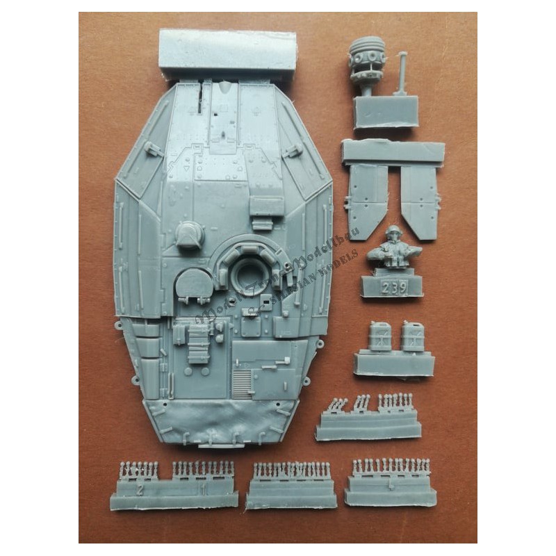 Merkava IV late with Trophy. Conversion for Hobby Boss.