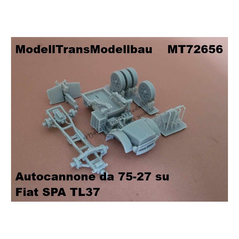 Autocannone da 75-27 su Fiat SPA TL37