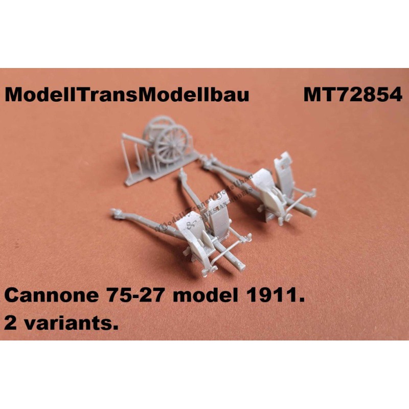 Cannone 75-27 model 1911. 2 variants.
