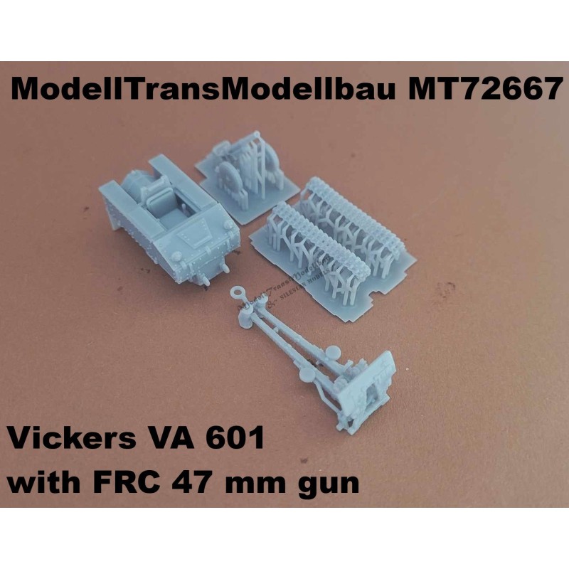 Vickers VA 601 with FRC 47 mm gun.