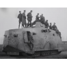 A7V machinen  gun  tank "Gretchen"