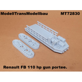 Renault FB 110 hp gun portee