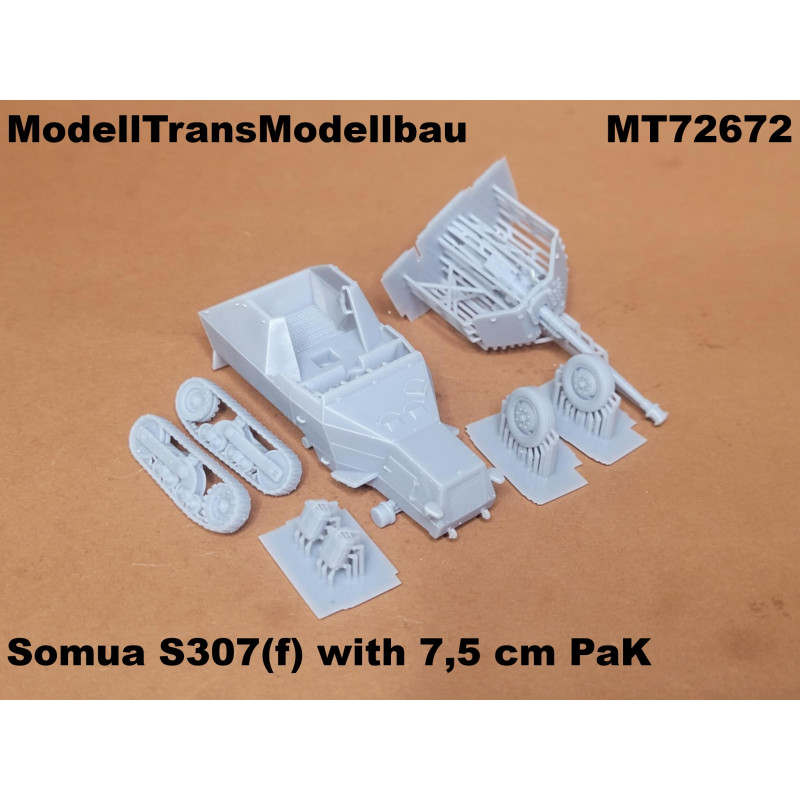 Somua S307(f) with 7,5 cm PaK