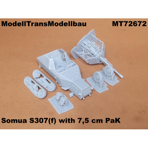 Somua S307(f) with 7,5 cm PaK