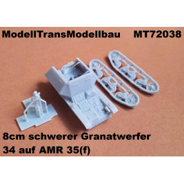 8cm schwerer Granatwerfer 34 auf AMR 35(f)