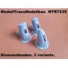 Einmannbunker. 3 variants.