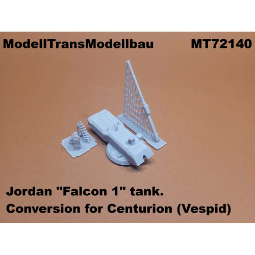 Jordan "Falcon 1" tank. Conversion
