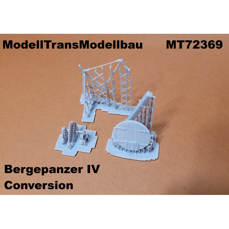 Bergepanzer IV. Conversion.