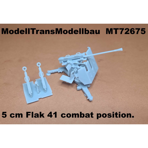 5 cm Flak 41 combat position.