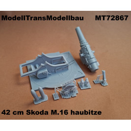 42 cm M.17 Skoda howitzer.