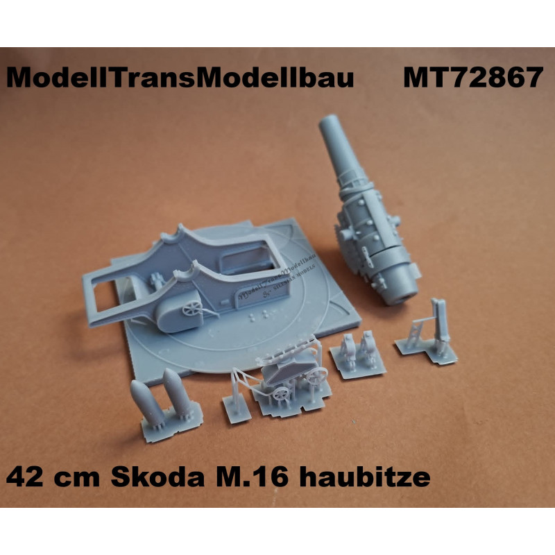 42 cm M.17 Skoda howitzer.