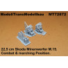 22,5 cm Skoda Minenwerfer M.15. 2 options.