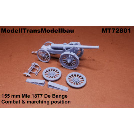 155 mm Mle 1877 De Bange. 2 options.