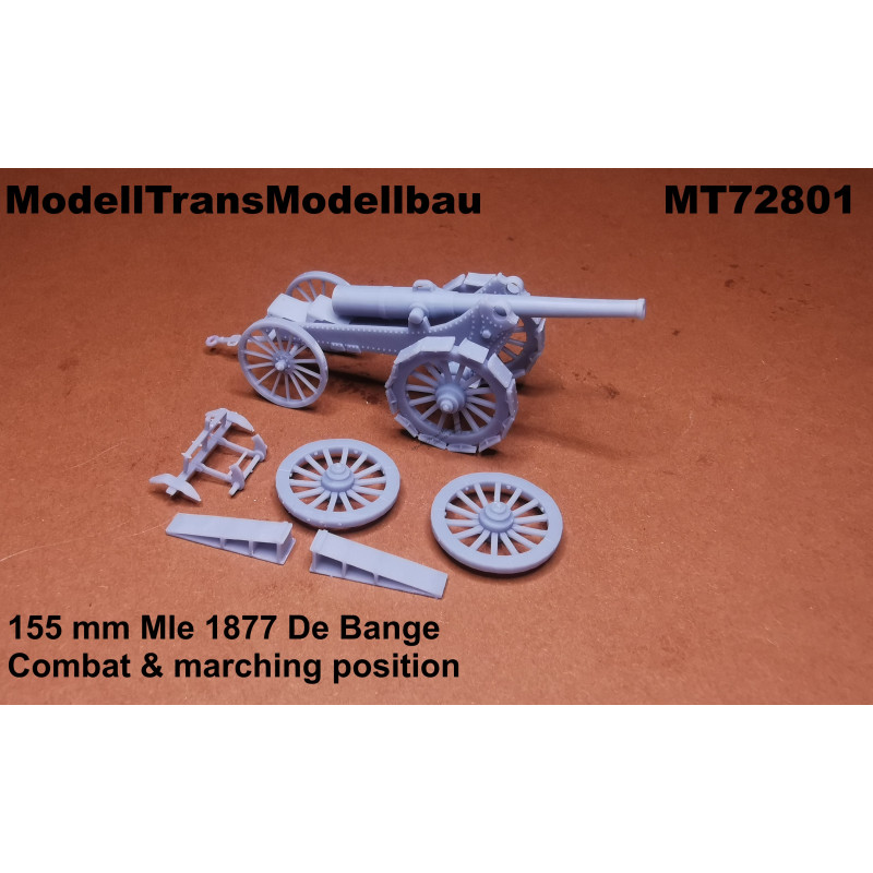 155 mm Mle 1877 De Bange. 2 options.