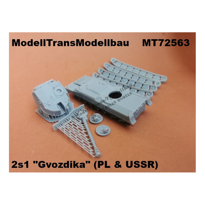 2S1 "Gvozdika" SPG (PL+USSR)
